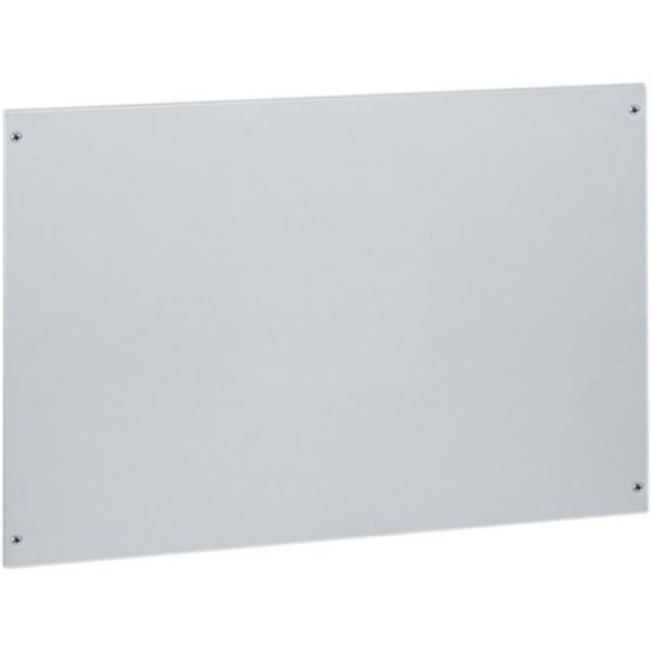 Blank front panel with 4 screws 600x400mm