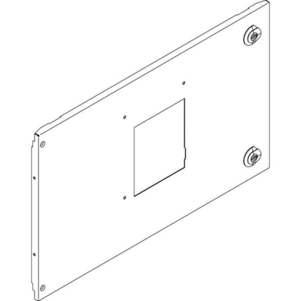 Front panel for M160-630E draw-out version vertical 600x400mm