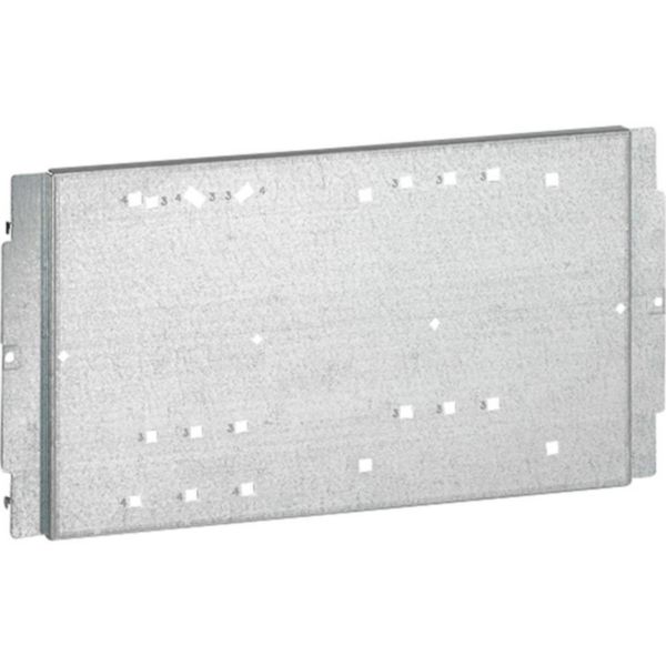 Fixing plate for M160-630E vertical with earth leakage module