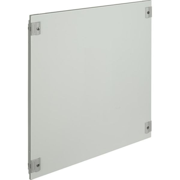 Blank front panel with screws 1/4 turn 600x600mm