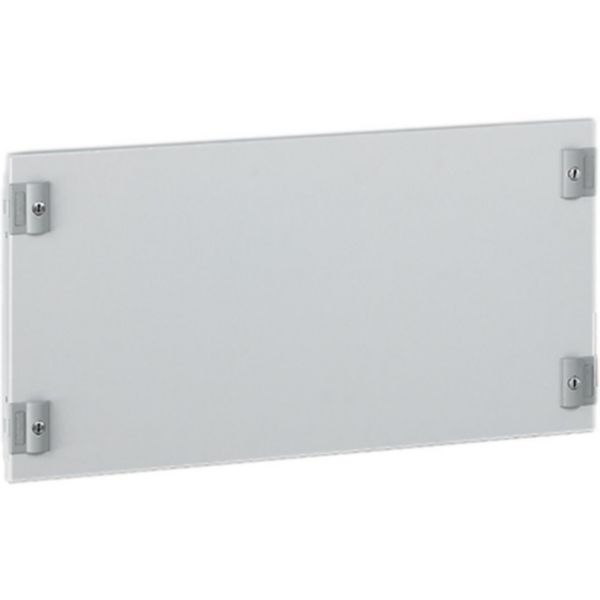Blank front panel with screws 1/4 turn 600x300mm