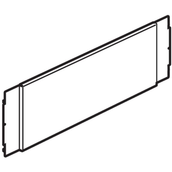 Metal sheet internal plate 600x200mm