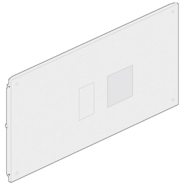 Front panel with 4 screws for M400-630E horizontal 600x300mm