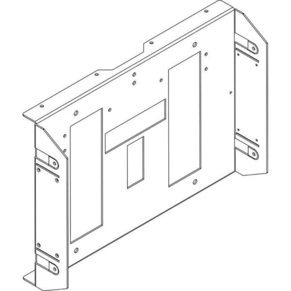 Fixing plate for M630-1600ES plug-in version and draw-out version horizontal interlocked