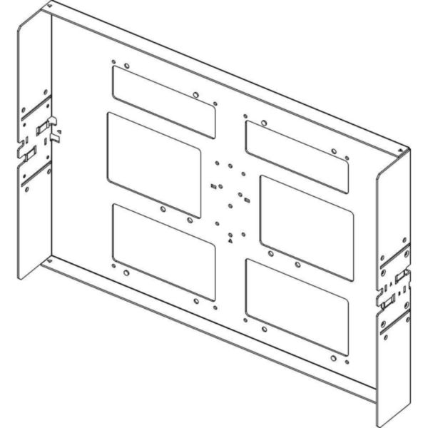 Sliding frame for M1 160 and M2 250 interlocked plug-in version