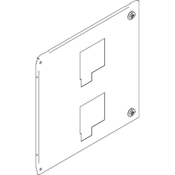 Front panel for M400-630E draw-out interlocked horizontal with motor operator 600x400mm