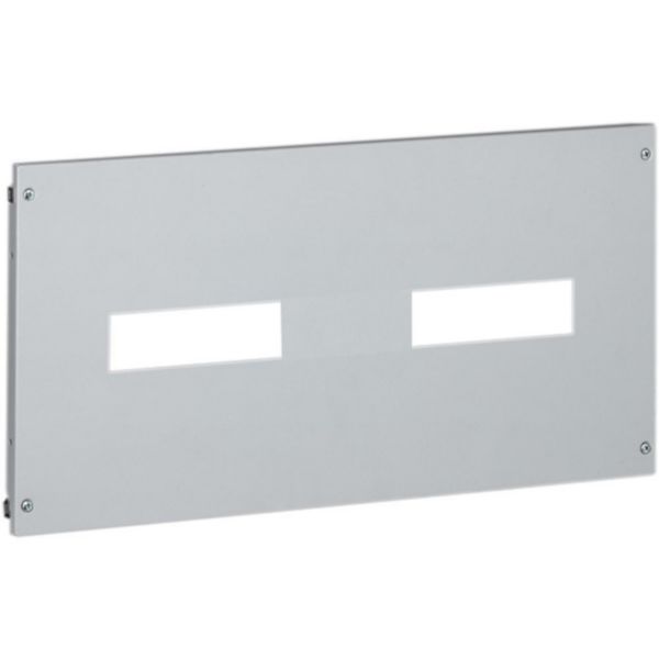 Front panel with 4 screws for 2 disconnectors MW250 600x300mm