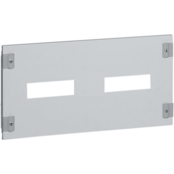 Front panel with screws 1/4 turn for 2 disconnectors MW250 600x300mm