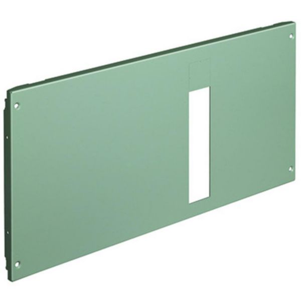 Front panel with 4 screws for 1 disconnector MW630 in horizontal