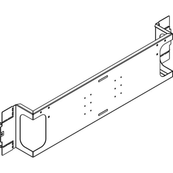 Fixing plate for M2 250 fixed version front terminals horizontal