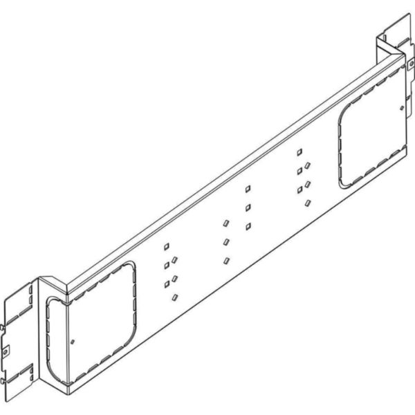 Fixing plate for M160-250E fixed version horizontal for LDX800, MDX800 and HDX