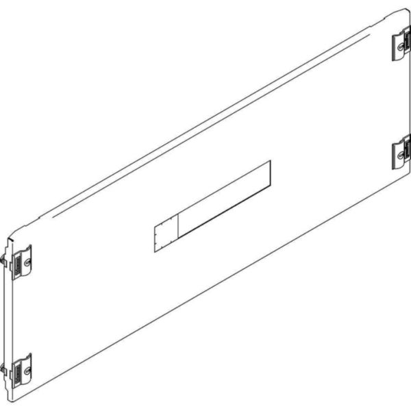 Front panel with screws 1/4 turn for 1 disconnector MW250 850x300mm
