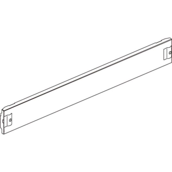 Blank front panel with screws 1/4 turn 850x50mm