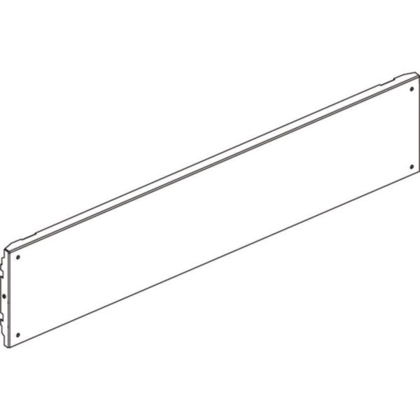 Blank front panel with 4 screws 850x150mm