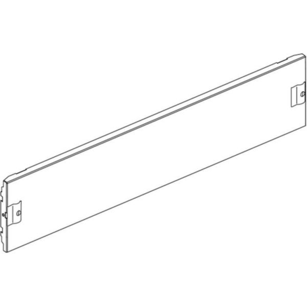 Blank front panel with screws 1/4 turn 850x150mm