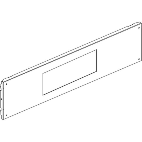 Front panel for forced ventilation with 4 screws 850x200mm