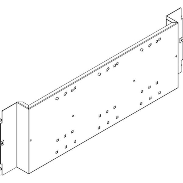 Fixing plate for M250-630E fixed version vertical for LDX800, MDX800 and HDX