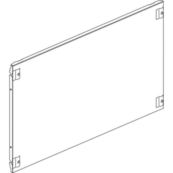 Blank front panel with screws 1/4 turn 850x600mm