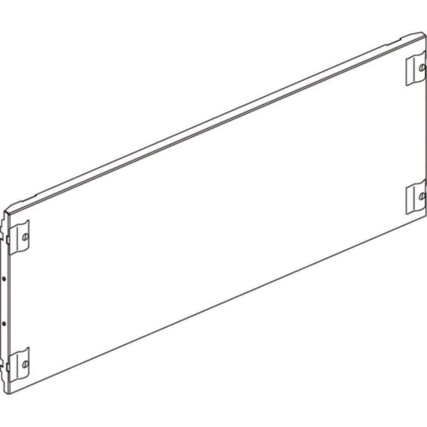 Blank front panel with screws 1/4 turn 850x300mm