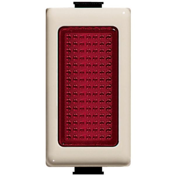 Lamp carrier with red Light for lamps 24V