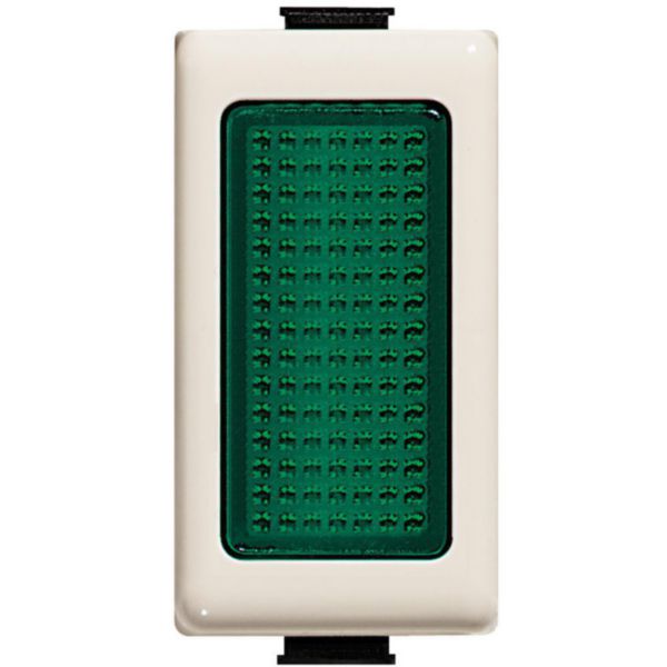 Lamp carrier with green Light for lamps 24V
