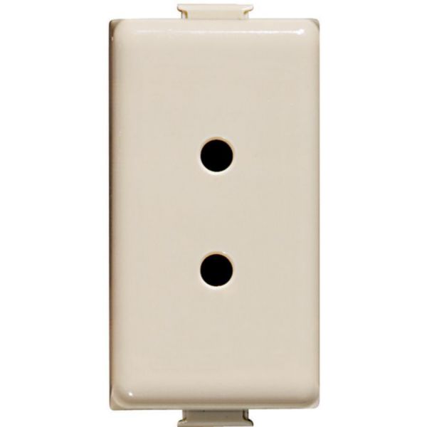 Socket 2P (mignon) - centre distance 13 mm