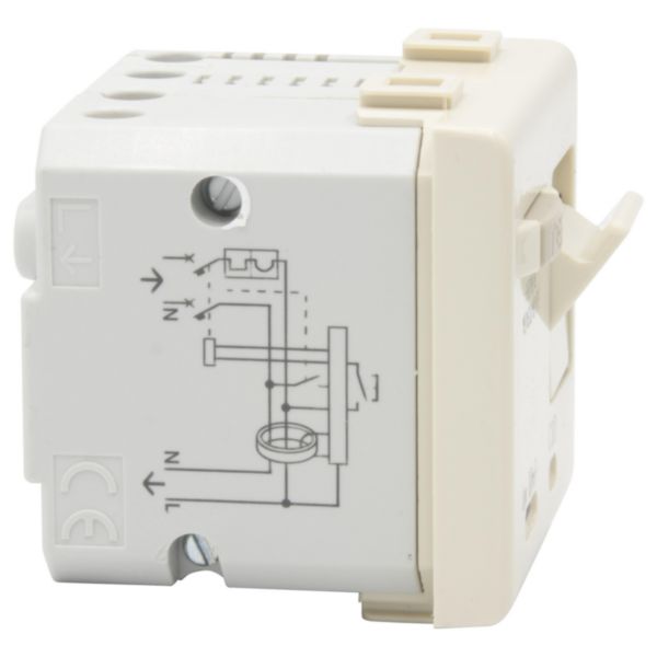 Salvavita thermal magnetic circuit breaker with earth leakage protection - 1P+N 10A