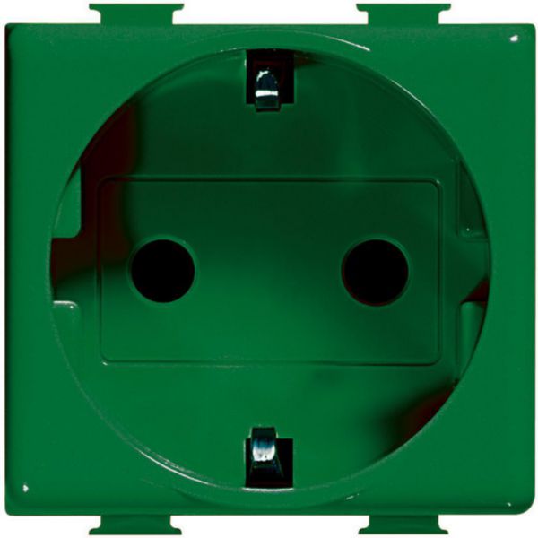 Socket german standard 2P+T 16A 250Vac