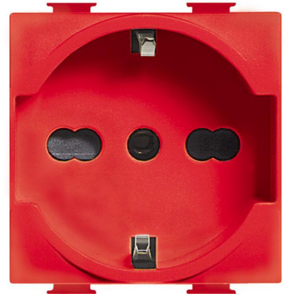 Socket german standard and 10/16A 250 Vac