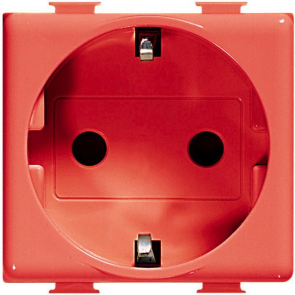 Socket german standard 2P+T 16A 250Vac