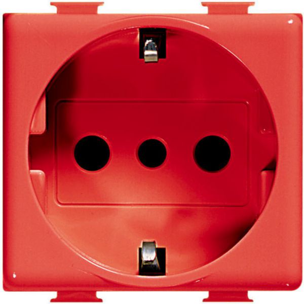 Socket german standard and 2P+T with