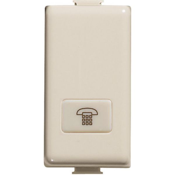 Key cover with symbol telephone