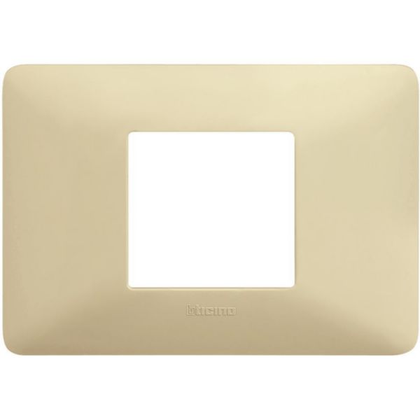 Cover plate 2 modules centred