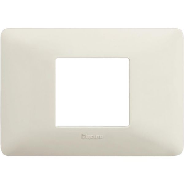 Cover plate 2 modules centred