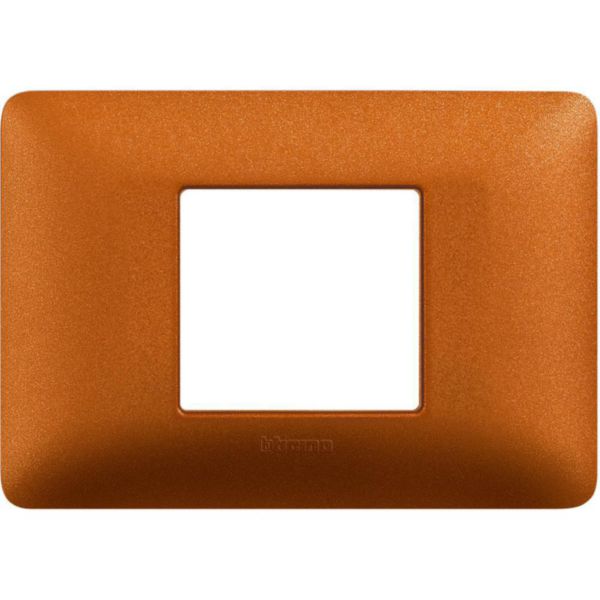 Cover plate 2 modules centred