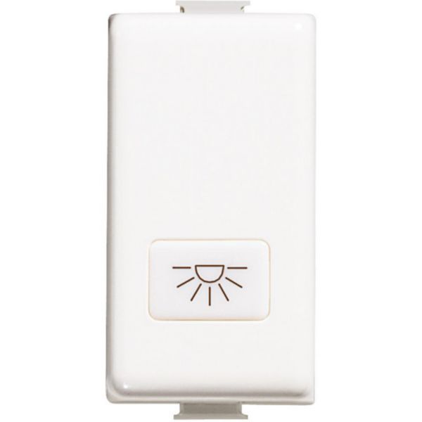Key cover with symbol lamp with Light - antibacterial - white