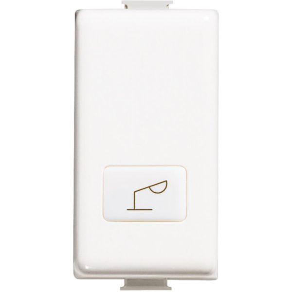 Key cover with symbol - Light table - white