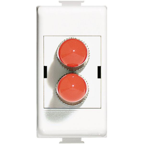 Optical fiber connector type ST