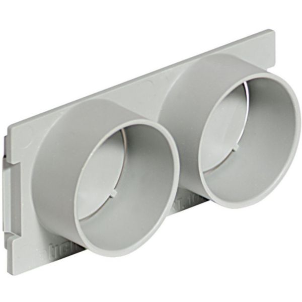 Side panel with cut-outs for diameter 32 mm tube