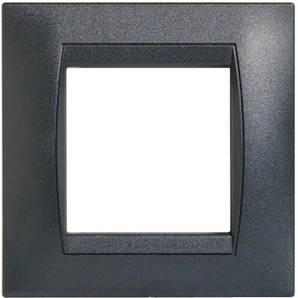 Cover plate for 2 modules for support item 120032