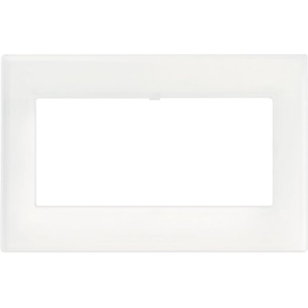 Cover plate for 4 modules for support item 120035