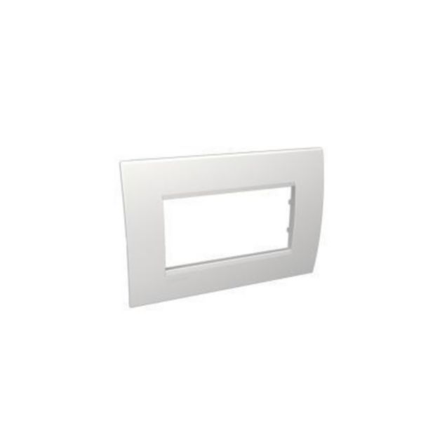 Cover plate 4 modules LivingLight Tech for curve column
