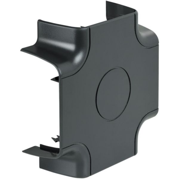 Cover for X-shaped junction box item 121107 for trunking 120x60 mm or item 121202 for trunking 120x120 mm - grey