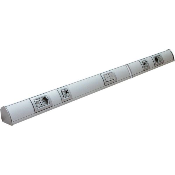 Trunking in PVC for workstation