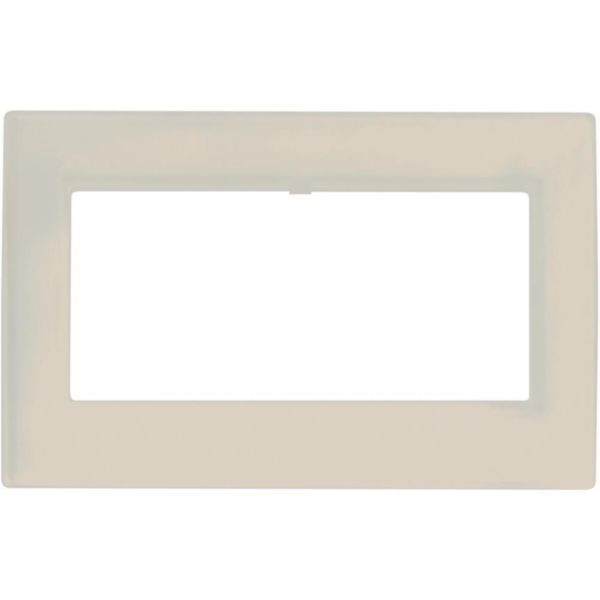 Cover plate (curve) 4 modules Magic