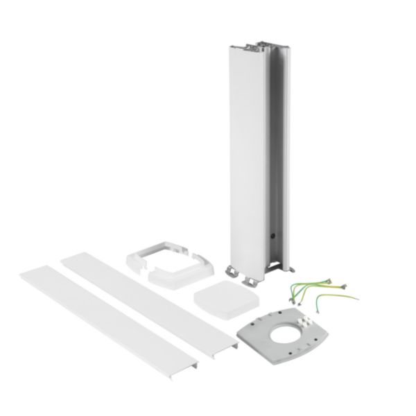 Double-face mini-column white height 680 mm