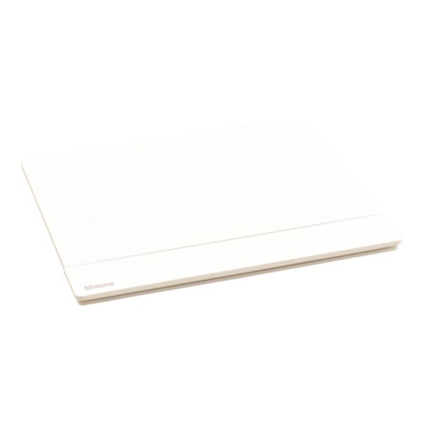 Pop-up - For flush mounting in furniture. 4 modules - Cover finish White