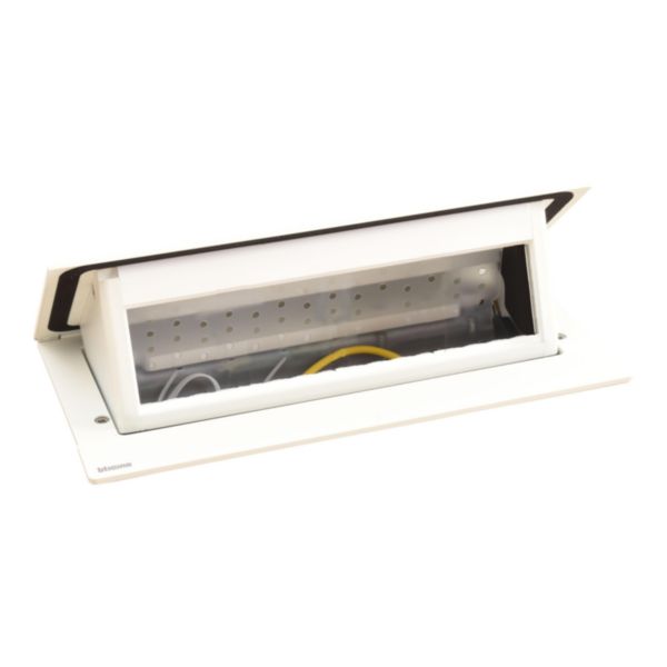 Pop-up - For flush mounting in furniture. To be equipped with MatixGO functions. 8 modules 
