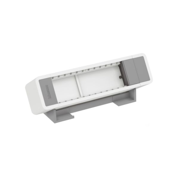 Desktop multi-outlet extensions to be equipped with MatixGO devices - 6 modules - Color: grey.