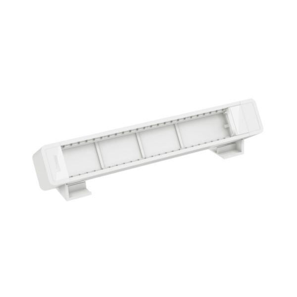 Desktop multi-outlet extensions to be equipped with MatixGO devices - 12 modules - Color: white.